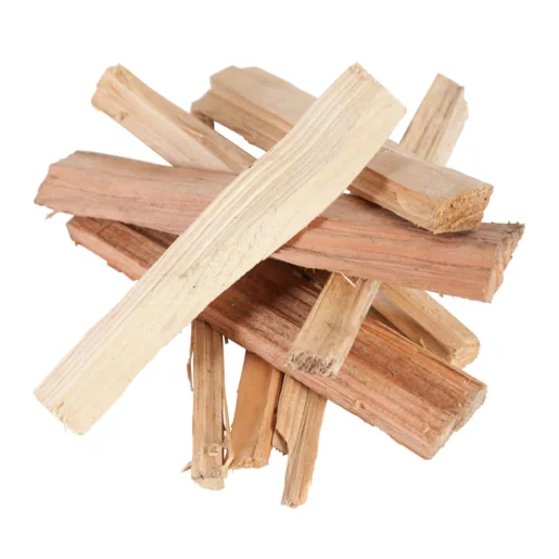 Anzündholz 20 kg — Schmale Holzstücke · Detailbeispiel