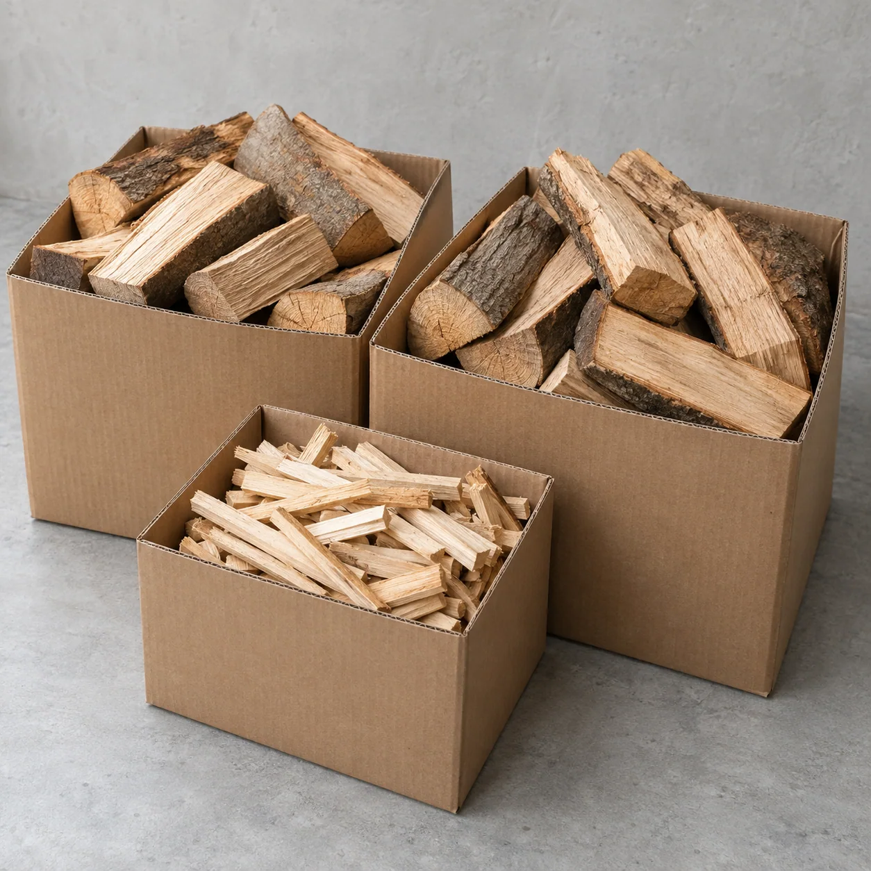 Brennholz-Probierpaket — Das Gebinde