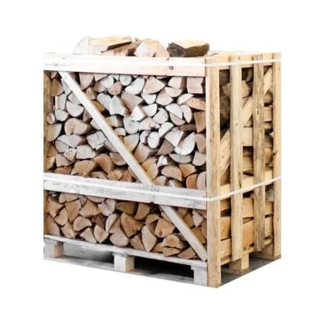 Laubholz-Mix 1 RM — Palettenverpackung · Beispiel