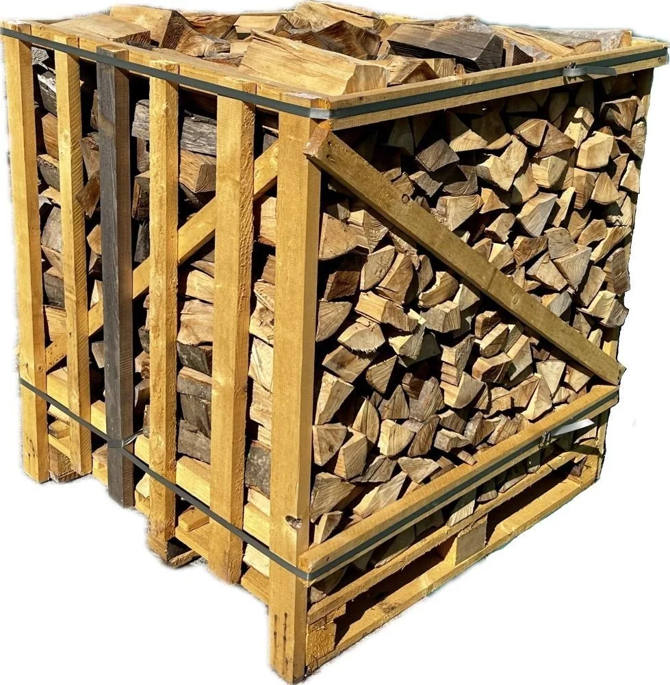 Laubholz-Mix 5 RM · 25 cm — Laubholz · Palettenbeispiel