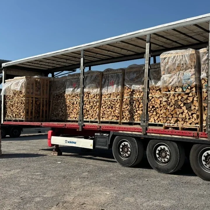 Laubholz Pro 45 RM — Verladung auf Paletten · Beispiel