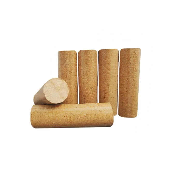 Nestro Nadelholzbriketts · 10 kg — Nadelholzbriketts · runde Form