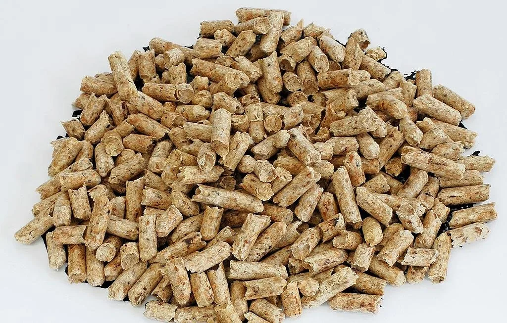 Holzpellets 6 mm · 525 kg — Holzpellets · Materialbeispiel