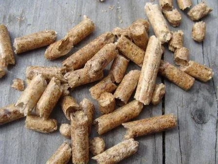Holzpellets lose · ab 3 t — Lose Holzpellets · Materialbeispiel